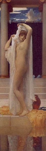 Lord Frederic Leighton The Bath of Psyche